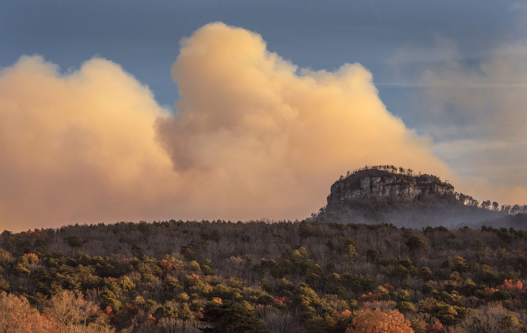 Pilot Mountain Fire